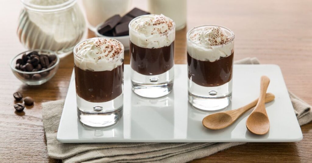 Bicerin (Espresso with Chocolate and Cream)