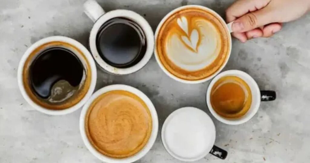 Comparison of Caffeine Content of Latte to Other Drinks