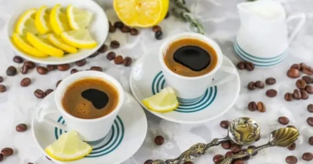 Espresso Romano (Espresso with Lemon)