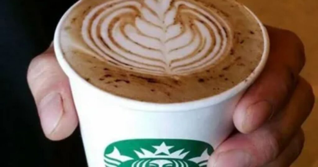How much caffeine in a latte Starbucks