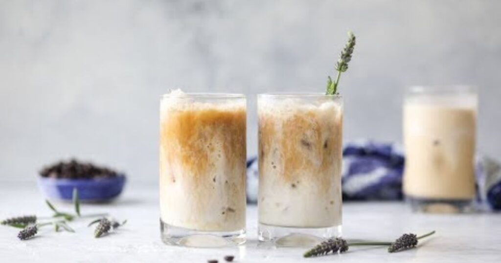 Iced Lavender Honey Latte