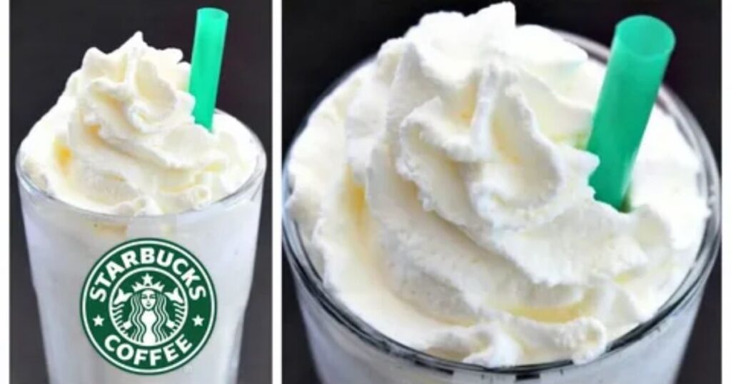Vanilla Bean Crème Frappuccino