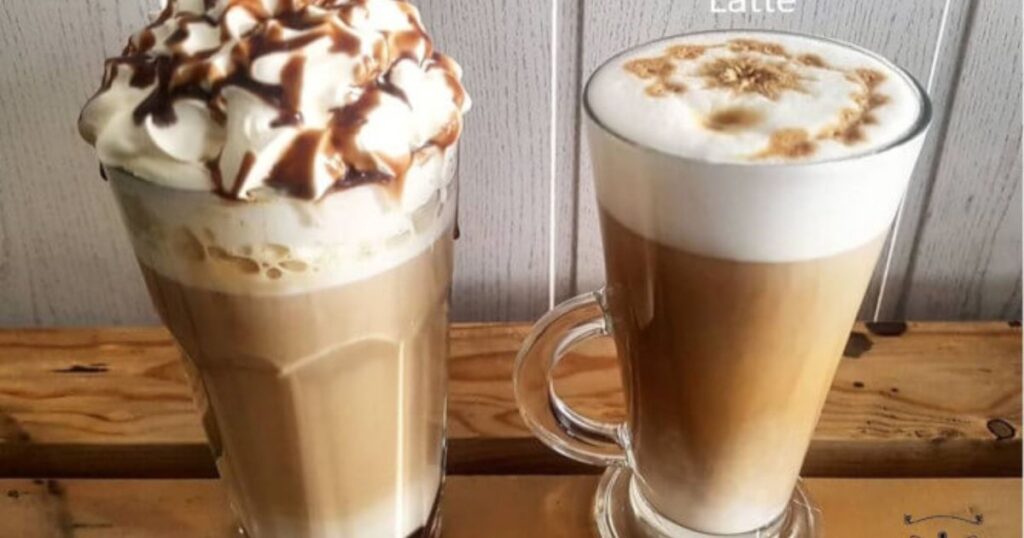 Difference between mocha and latte