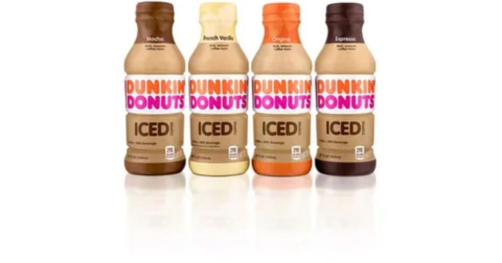 Dunkin Donuts Iced Coffee Bottle