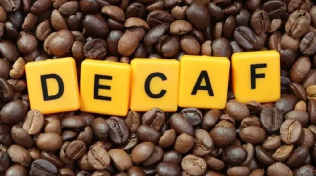 decaf coffee