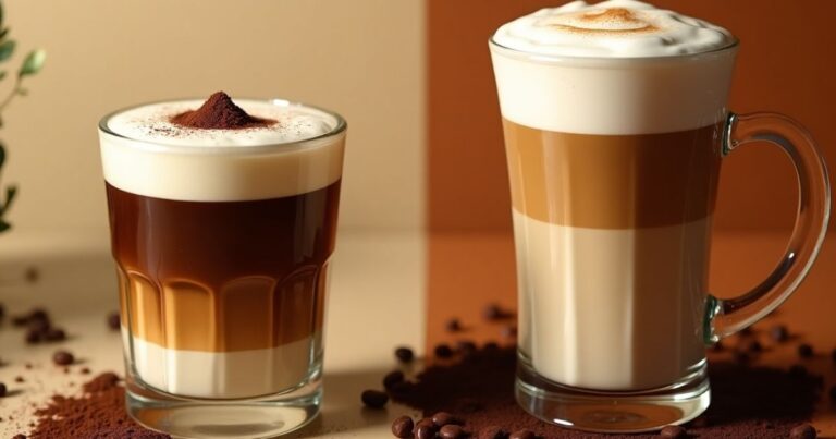 Macchiato vs Latte